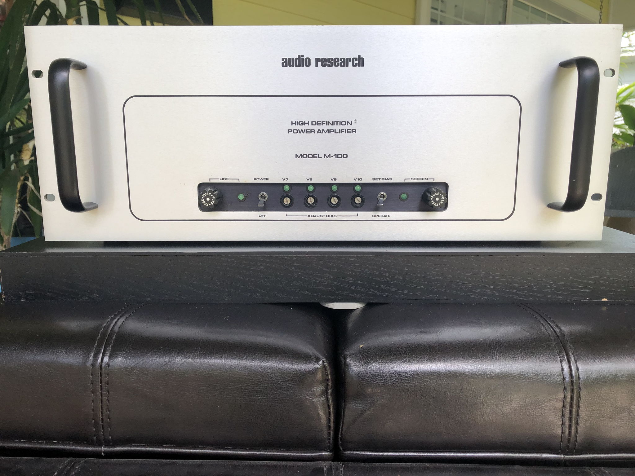 Audio Research M100 Monobloc Tube Amplifier Pair