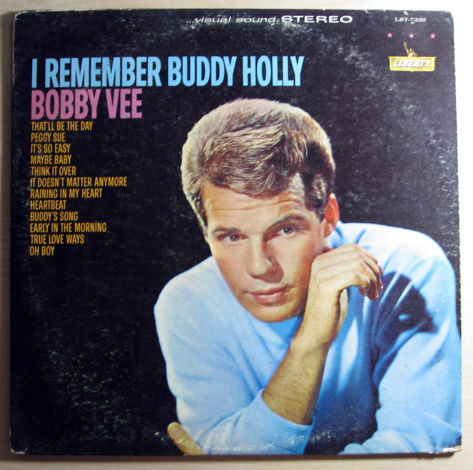 Bobby Vee - I Remember Buddy Holly - 1963  Liberty LST-...