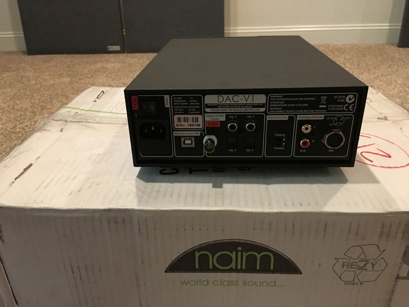 Naim Audio DAC-V1 Nice DAC/Headphone amp!  DSD Version