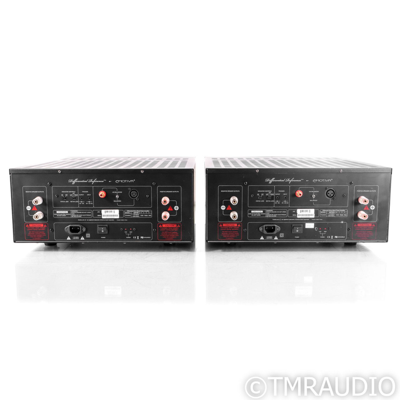 Emotiva XPA-1 Gen 2 Monoblock Power Amplifiers; Pair (6... 5