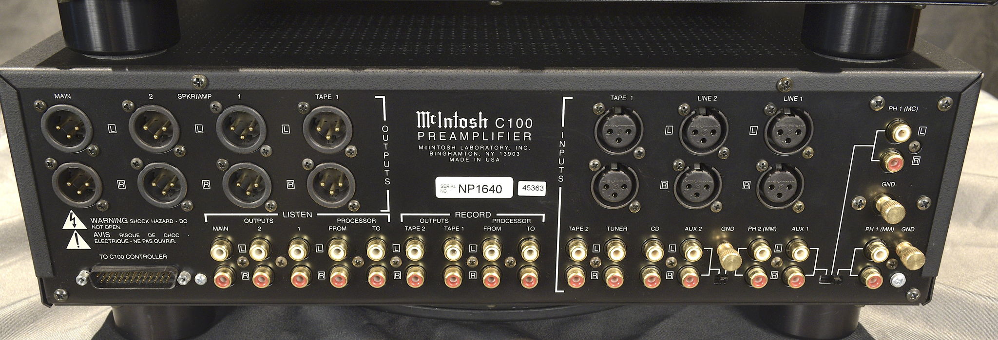 McIntosh C100 Preamplifier and Controller w/ Box/packin... 6