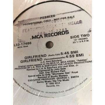 Girlfriend 12" single 1882. Girlfriend 12" single 1882.