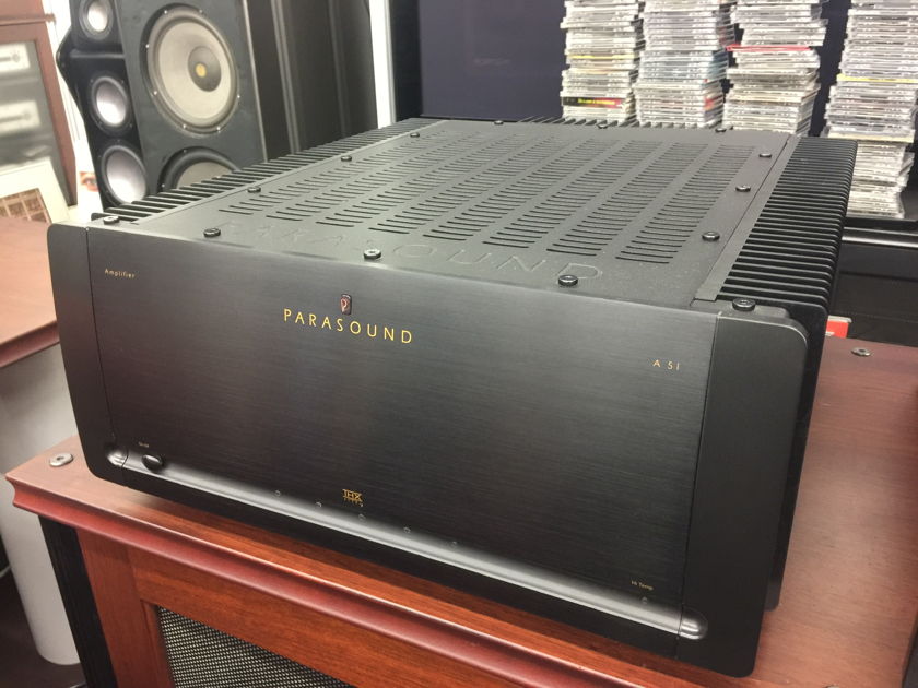 Parasound Halo A51 Black Amplifier 250wpc x 5 Channel Amp ..................near San Francisco, CA
