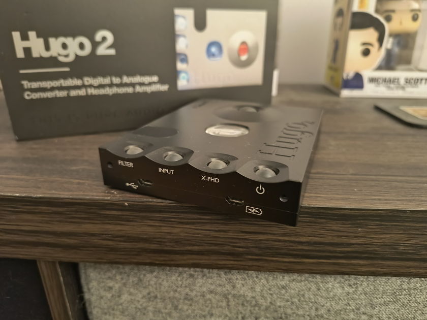 Chord Hugo 2, Black, Like-new, Remote, Cables, Packaging, Original Owner