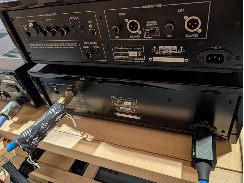 Accuphase DC-1000/DP-1000: SACD Transport & DAC - 120V