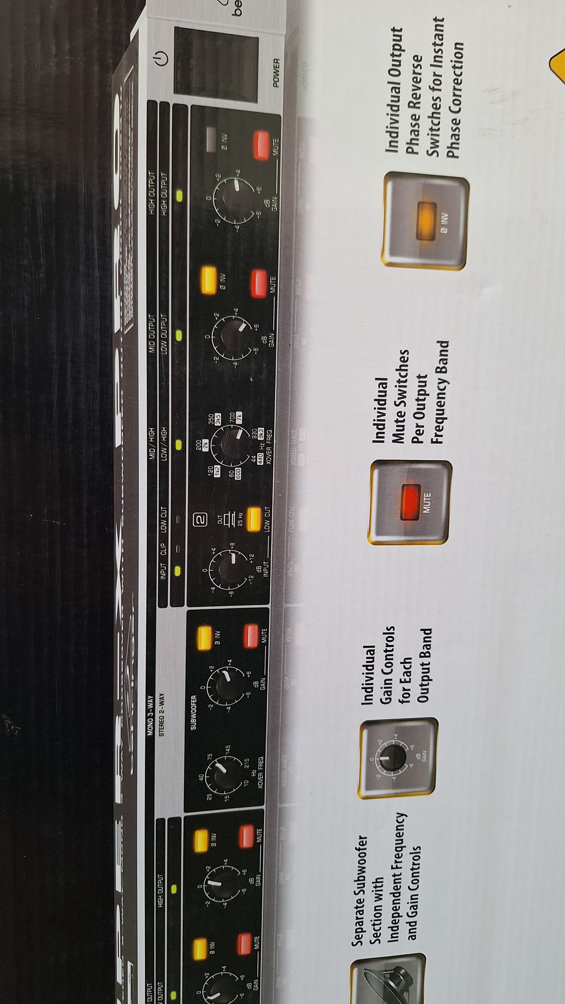 Behringer Super-x Pro CX2310 High Precision Stereo 2-Wa... 2
