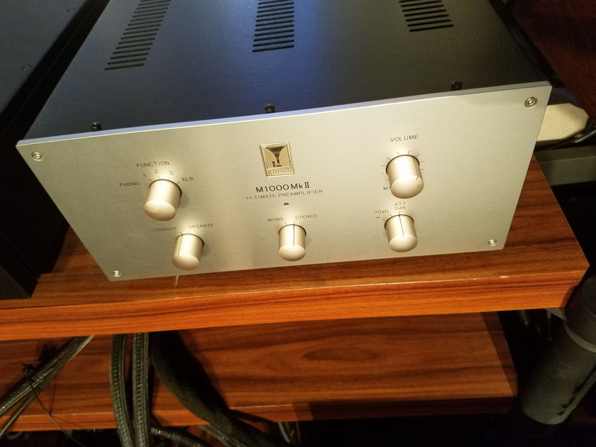 Kondo AudioNote Japan M1000 MKII w/phono stage | Tube | Audiogon