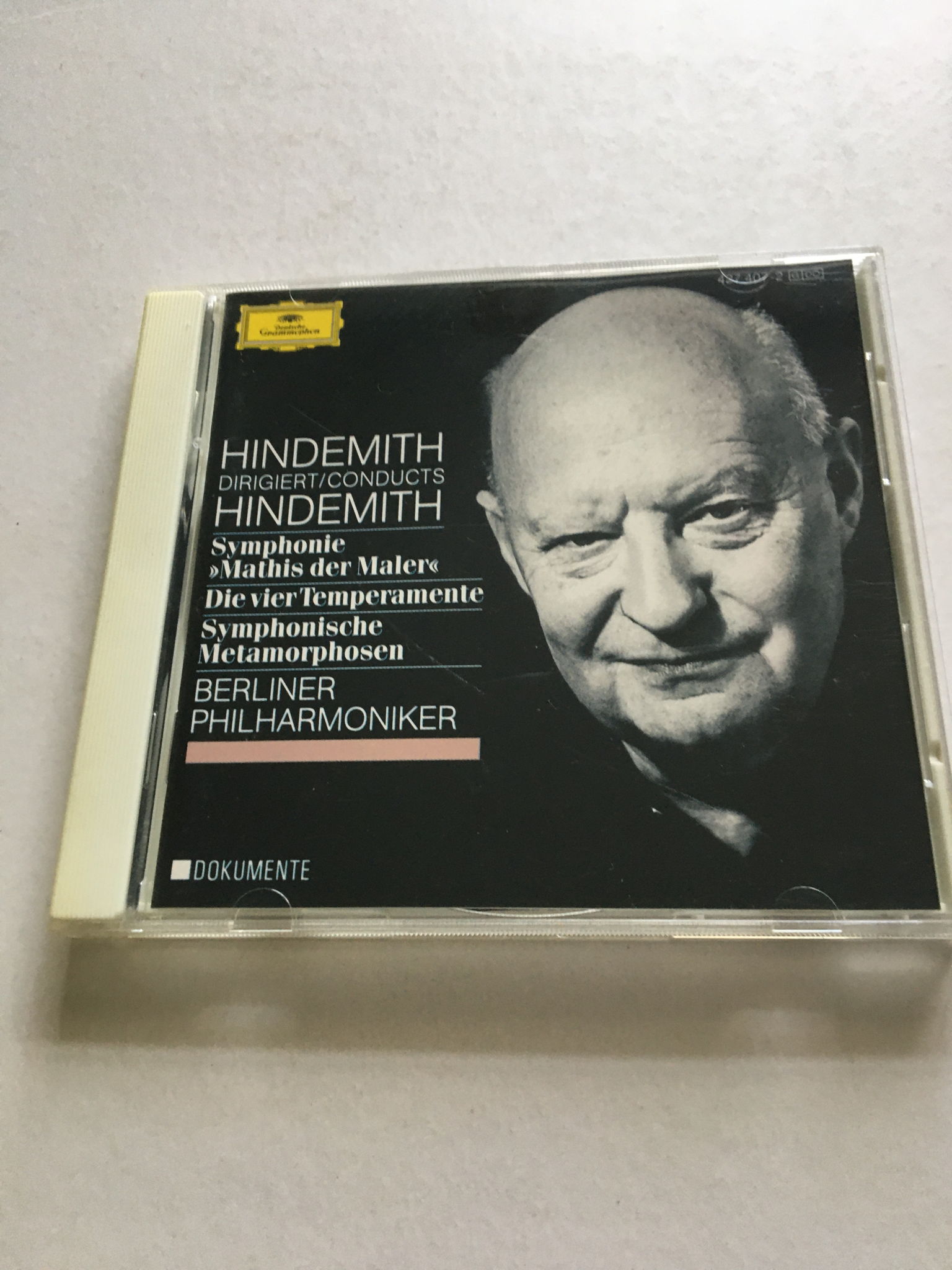 Hindemith Dirigiert conducts Berliner cd Deutsche Gramm...