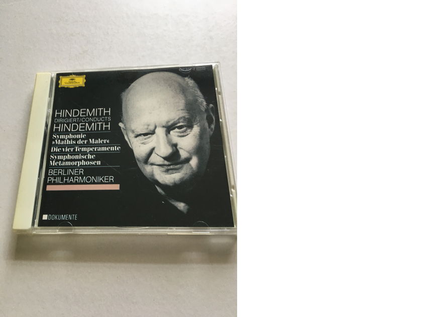 Hindemith Dirigiert conducts Berliner cd Deutsche Grammophon symphony Mathis Der Maler