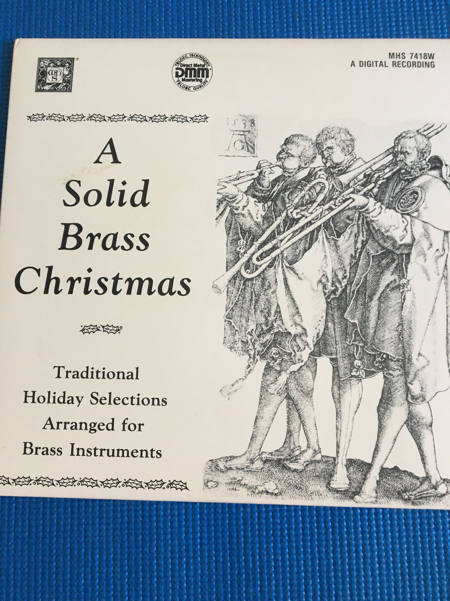 MHS a solid brass Christmas Lp record  Musical heritage... 2