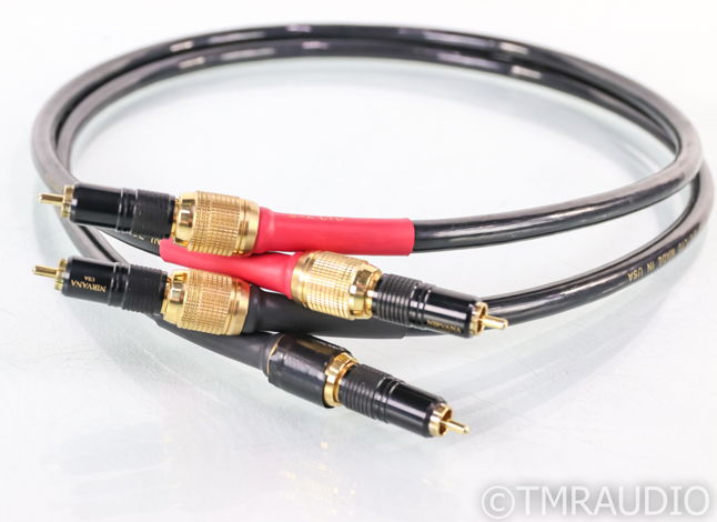 Nirvana Audio S-X LTD RCA Cables; SXLTD; 1m Pair Interc...
