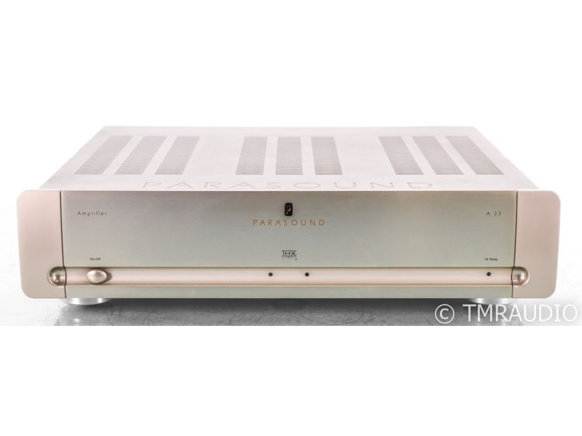Parasound Halo A23 Stereo Power Amplifier; Silver (46043)