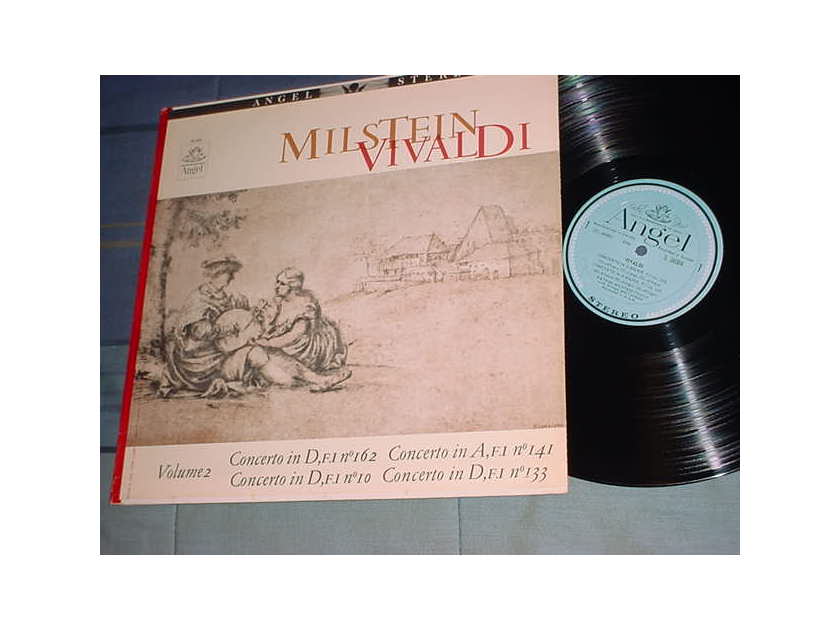 CLASSICAL Milstein Vivaldi lp record - volume 2 concerto in D FI no 162 no 10 no 133 concerto in A no 141 ANGEL stereo 36 004