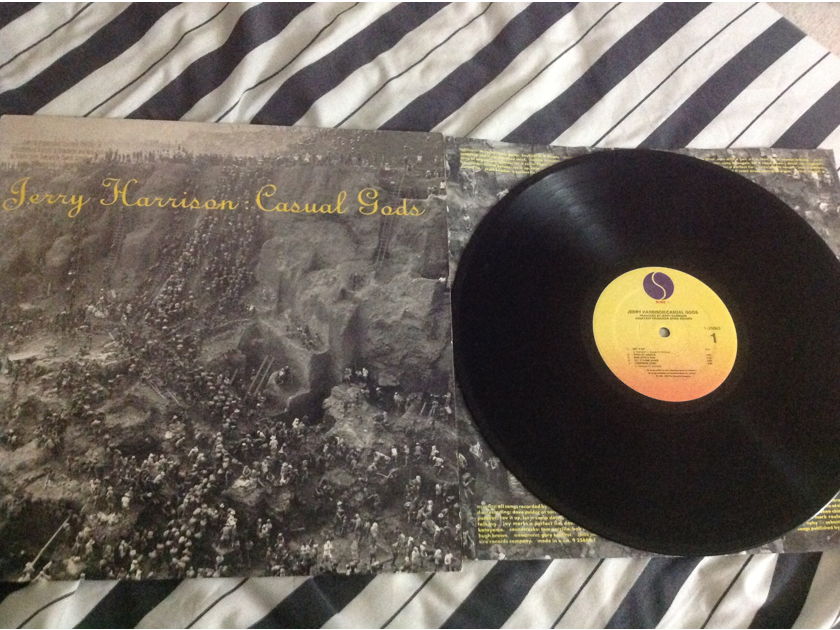 Jerry Harrison  - Casual Gods Sire Records Talking Heads Vinyl LP  NM