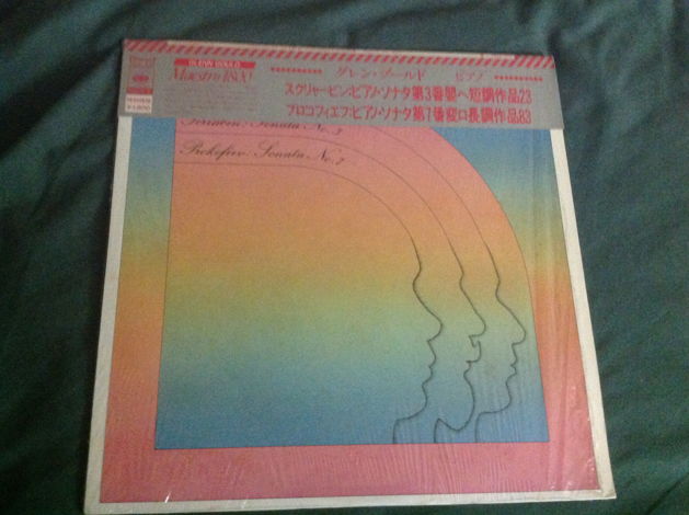 Glenn Gould Prokofiev Sonata No. 1 CBS Sony Japan OBI