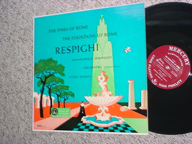 Mercury olympian classics classical lp record Respighi ...