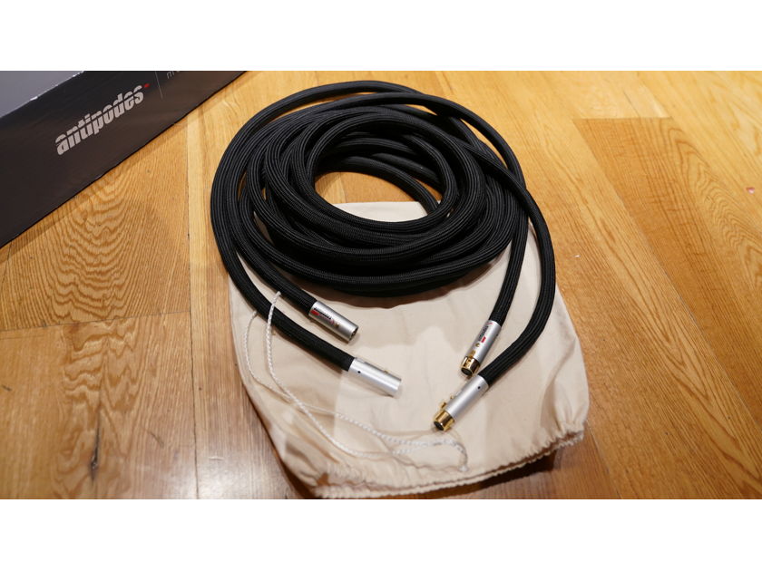 Antipodes Balanced XLR 5 Meter Reference Cable