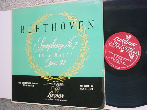 Beethoven symphony NO 7 In A Major opus 92 lp record Er...