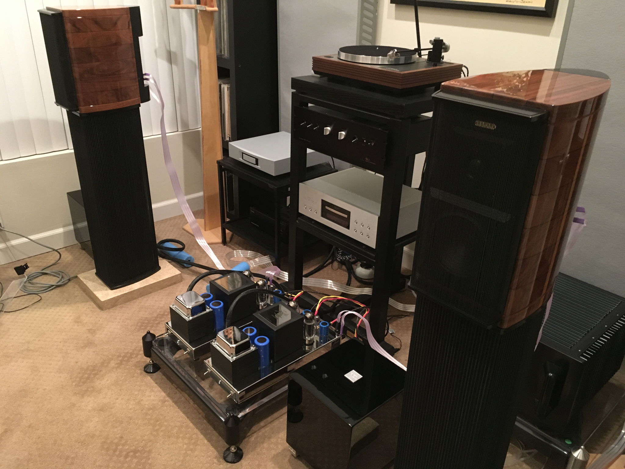 Current system with Jadis JA30Mk2's, Dual REL T5i Subs