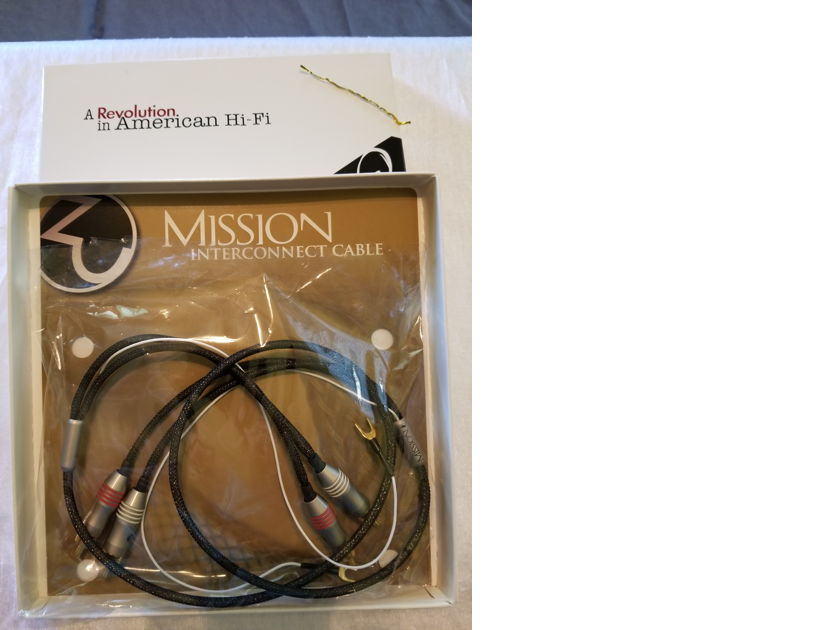 Zu Audio MIssion phono cable For Sale Audiogon