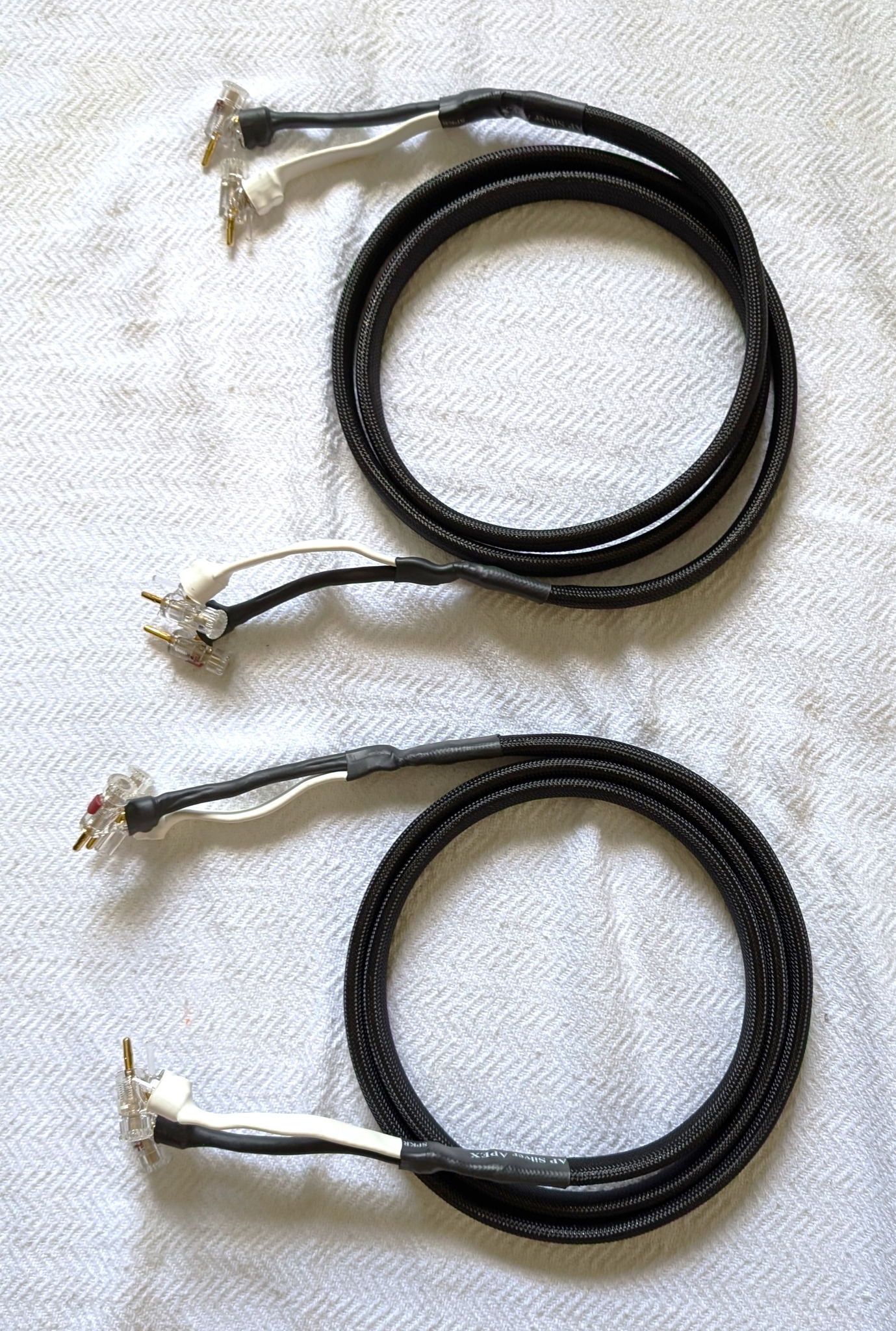 Analysis Plus Silver Apex Speaker Cable 6ft pair w/WBT ... 4