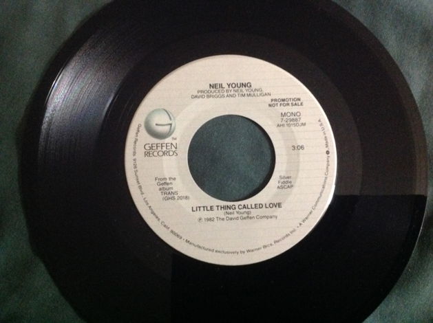Neil Young  Little Thing Called Love Promo Mono/Stereo ...