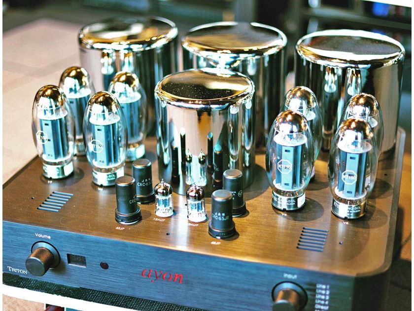 Ayon Triton III Integrated Tube Amplifier with KT150 Tubes - Pentode and Triode Switchable