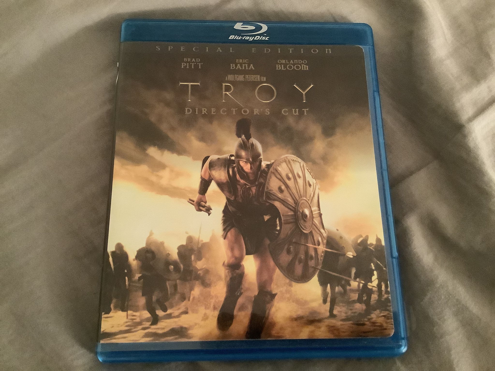 Brad Pitt Blu Ray Director’s Cut Troy