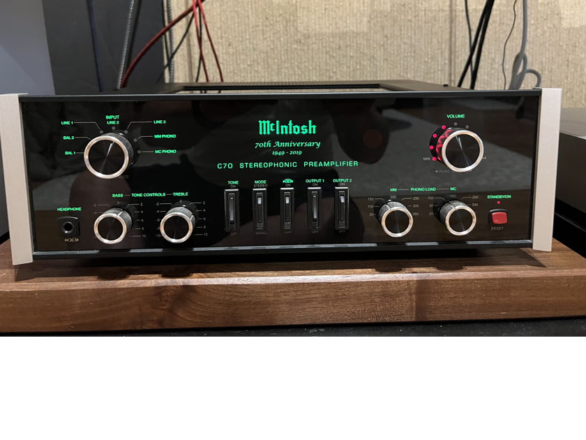 McIntosh C70 (70th Anniversary Edition of For Sale Audiogon
