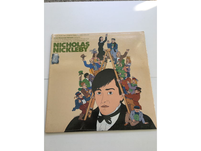 Nicholas Nickleby Television soundtrack Lp record sealed 1982 Mobil
