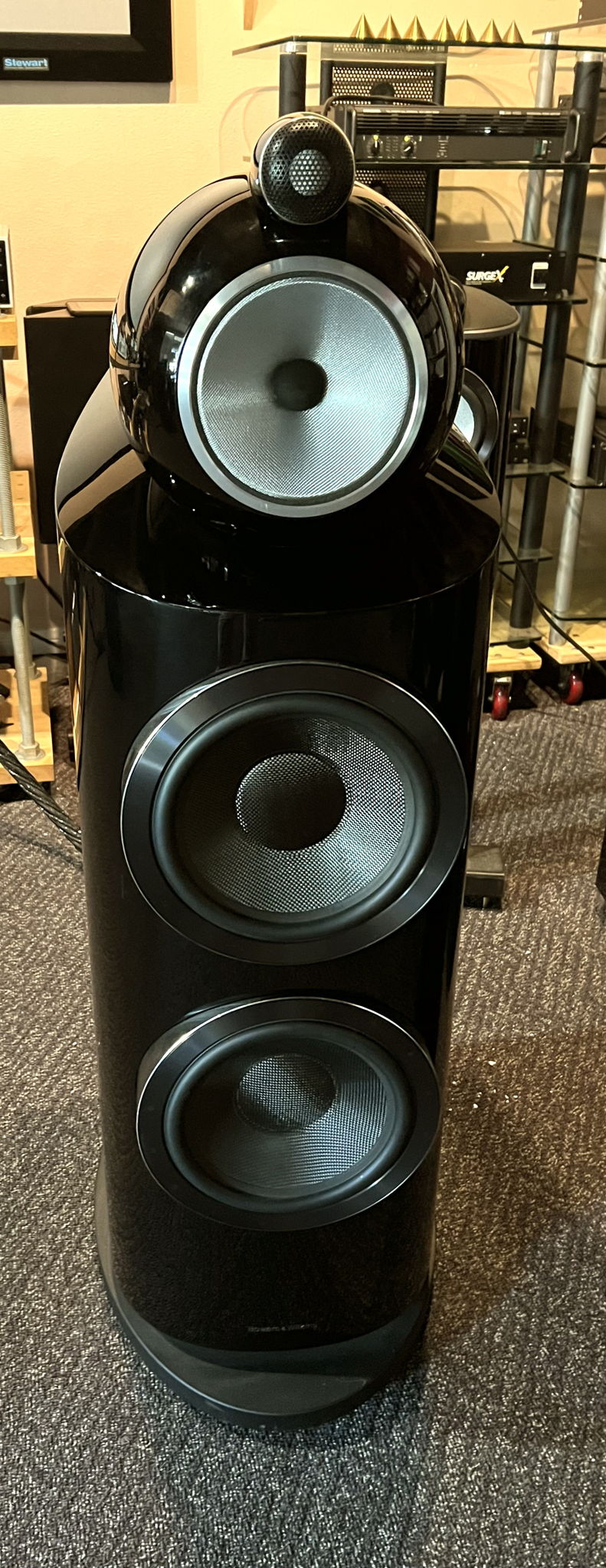 B&W (Bowers & Wilkins) 800D3 Black Piano, "as new" from... 3