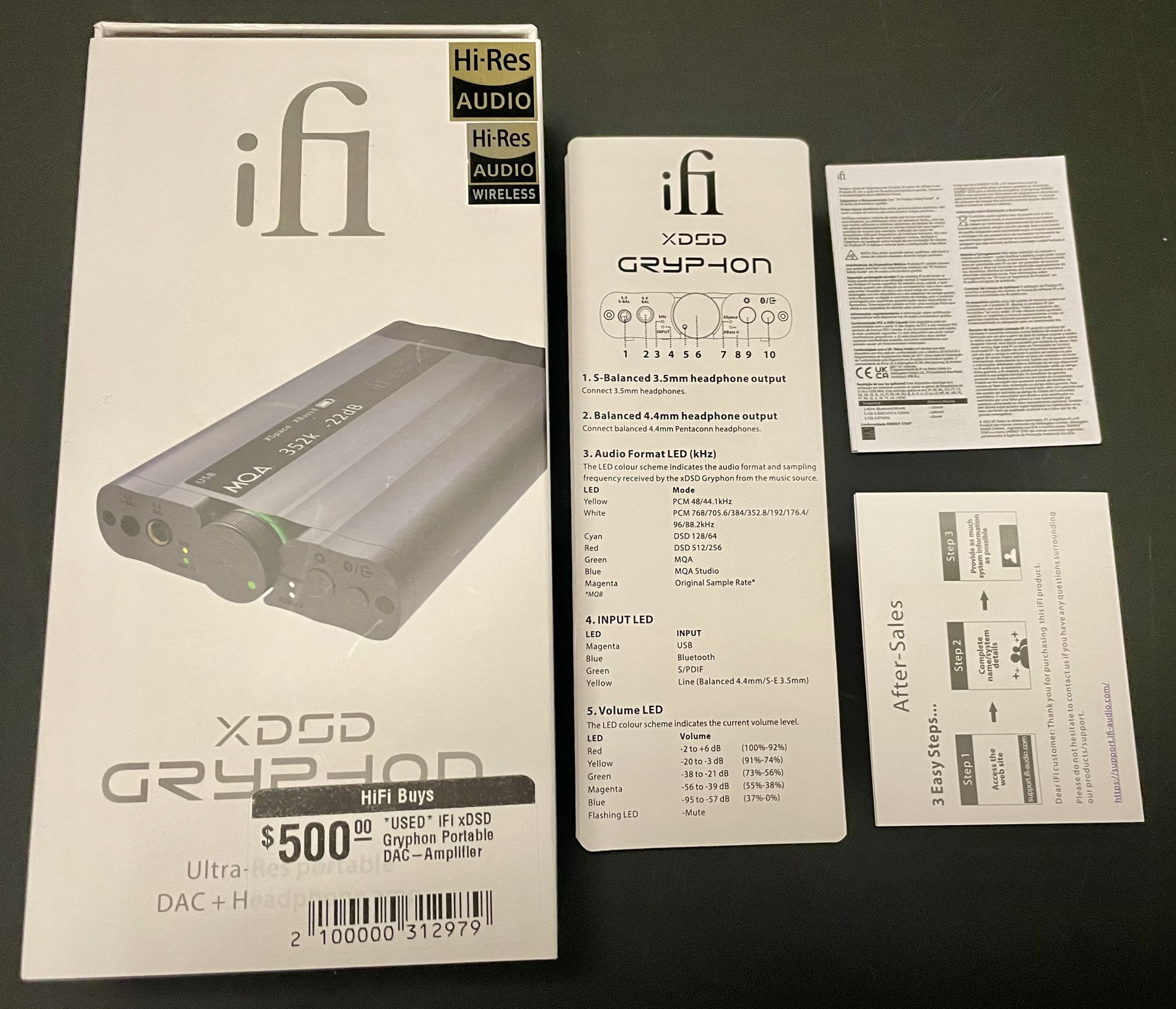 *USED* iFi xDSD Gryphon Portable DAC / Amplifier 8