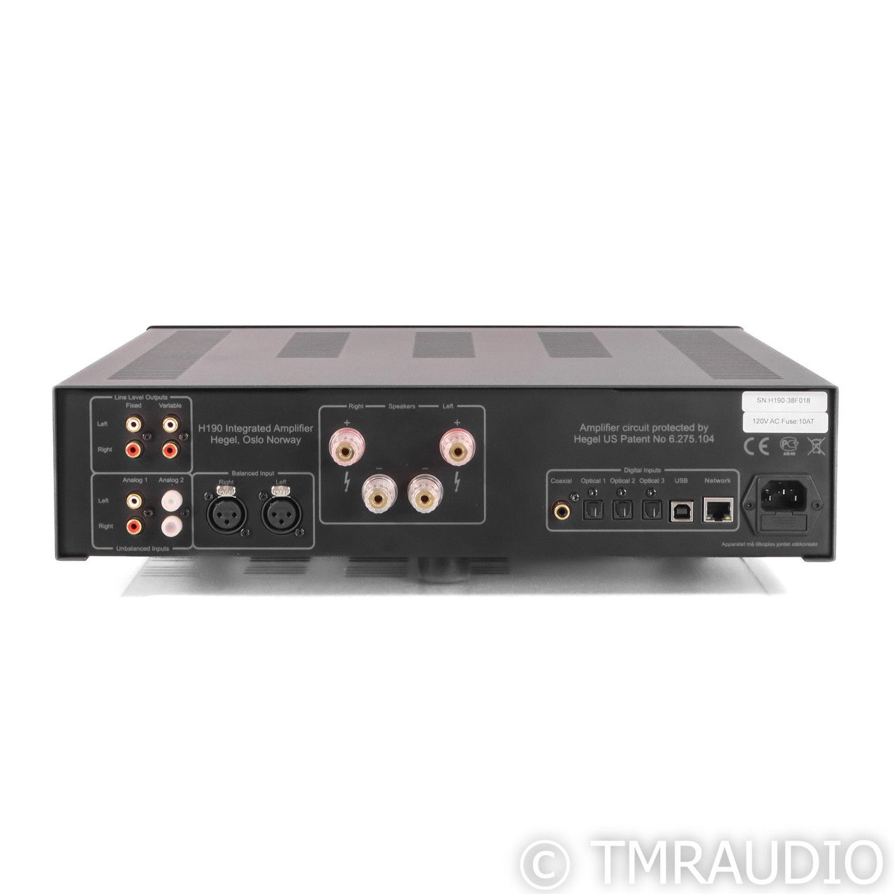 Hegel H190 Stereo Integrated Amplifier (70056) 5