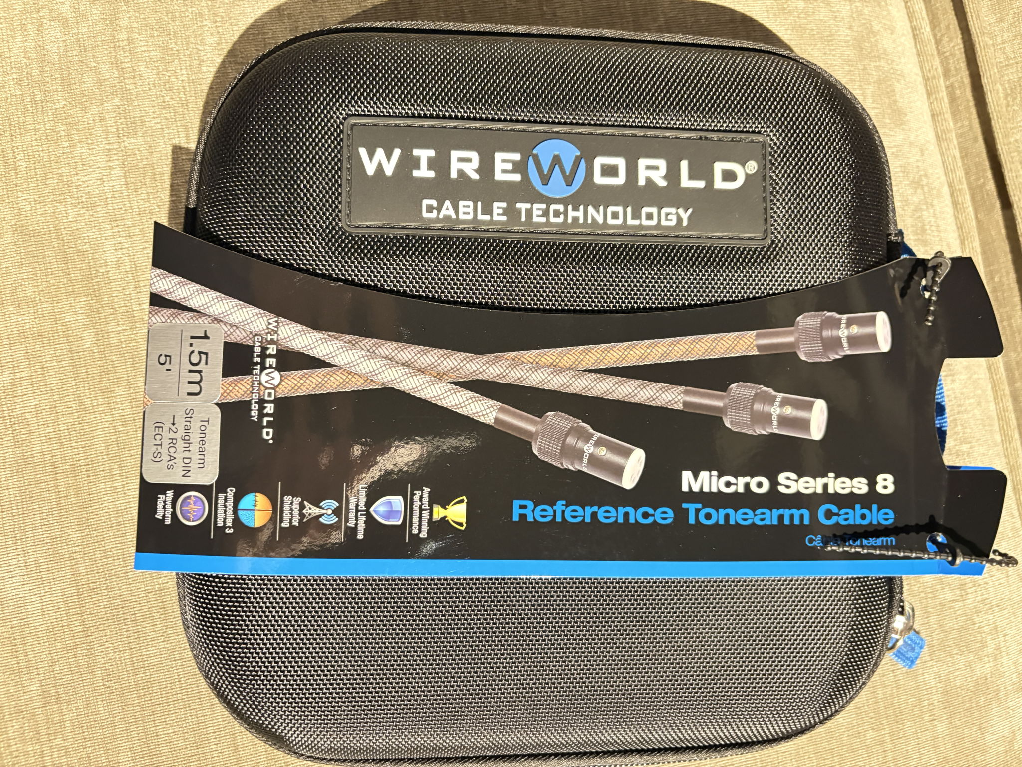Wireworld Wire World Microelipse 8 Phono Tonearm Cable ... 4