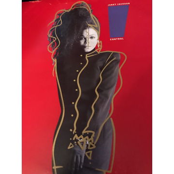 Vintage 1986 Janet Jackson Control 