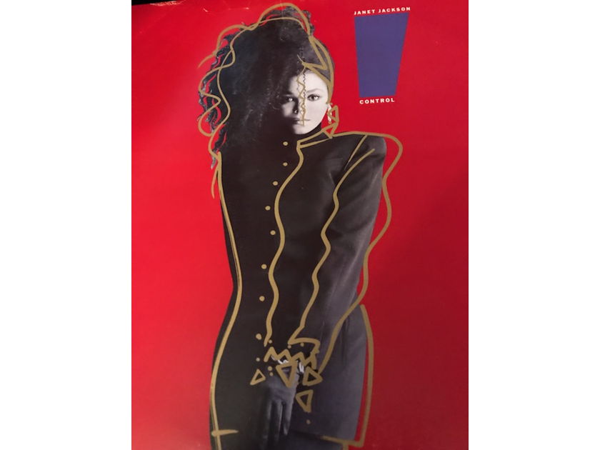 Vintage 1986 Janet Jackson Control  Vintage 1986 Janet Jackson Control