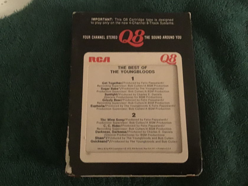 The Youngbloods The Best Of The Youngbloods RCA Quadraphonic 8 Track