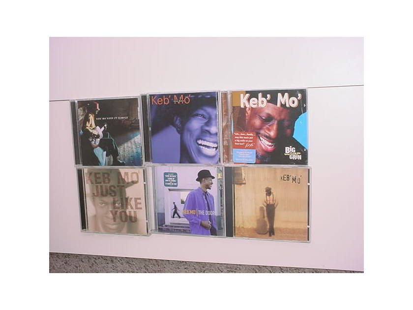 American Blues Musician Keb Mo Kevin Roosevelt Moore CD LOT OF 6