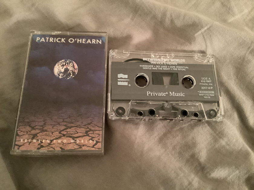 Patrick O’Hearn Private Music Records Cassette BASF Chrome Tape Between Two Worlds