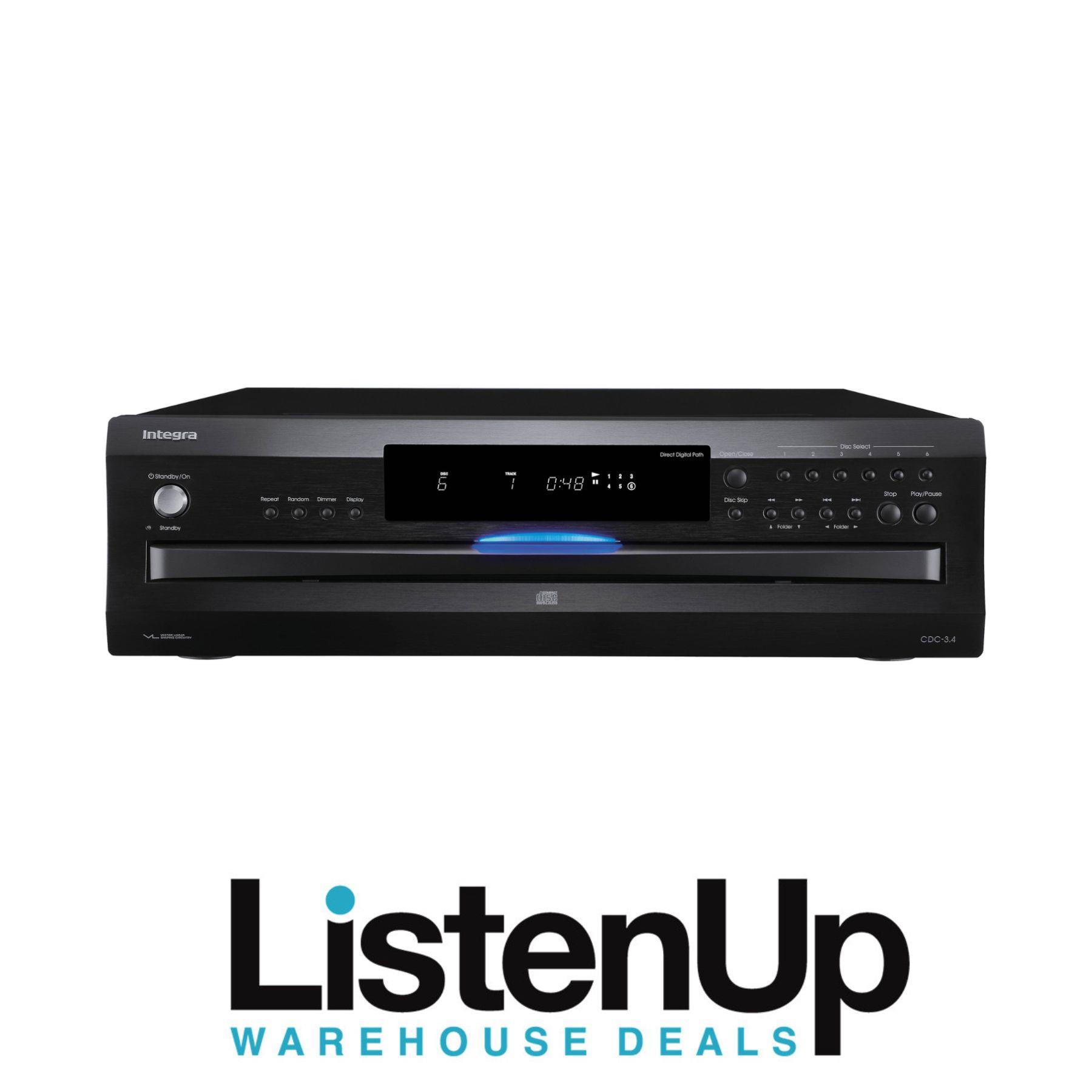 Integra CDC-3.4 Premium 6-Disc CD Carousel