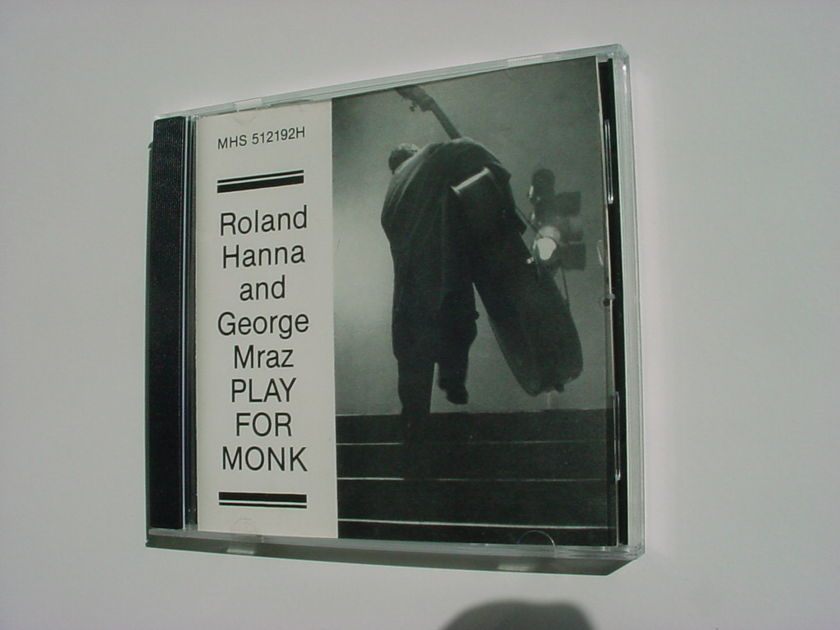 MHS 512192H CD JAZZ Rolland Hanna George Mraz play for Monk