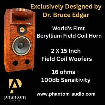 Classic Audio Loudspeakers T3.4 Full Field Coils