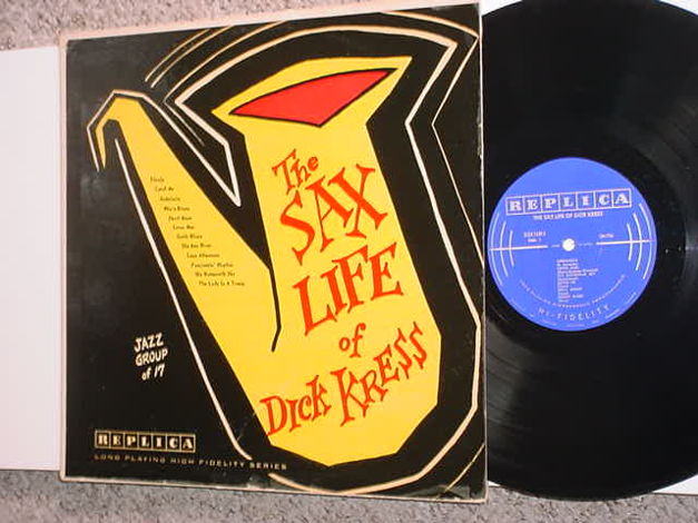 JAZZ The Sax Life of Dick Kress lp record SEE ADD SEAM ...