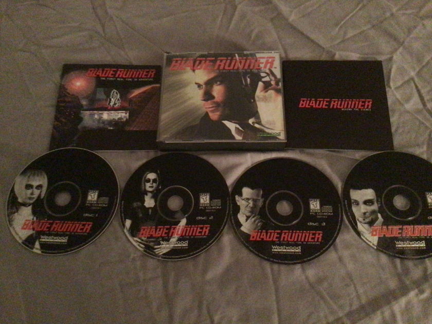 Blade Runner Windows 95 CD ROM Blade Runner The First Time Real 3-D Aventure