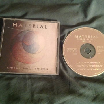 Material  Temporary Music(1979-1981) Germany Compact Disc