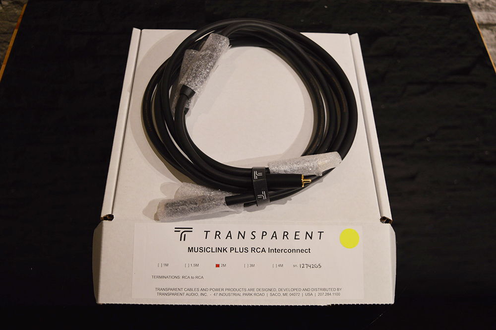 Transparent Audio PLUS G5 RCA Interconnect - 2M (6.6') 3