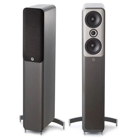 Q Acoustics Concept 50 Speakers. NEW! Silver! $1,000 of...