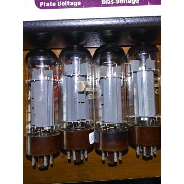 EL34/6CA7 Tesla original brown base tubes matched quad ...