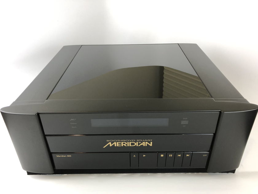 Meridian 800 Reference DVD/CD Player with HDMI, Version V4 (Upgraded)