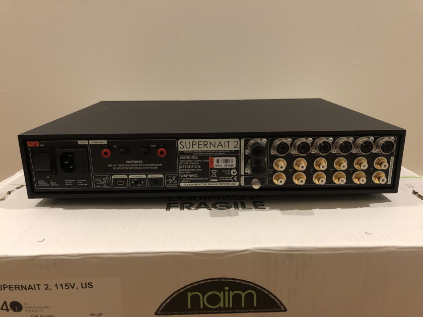 Naim Audio Supernait 2 + Free TeddyCap Power Supply